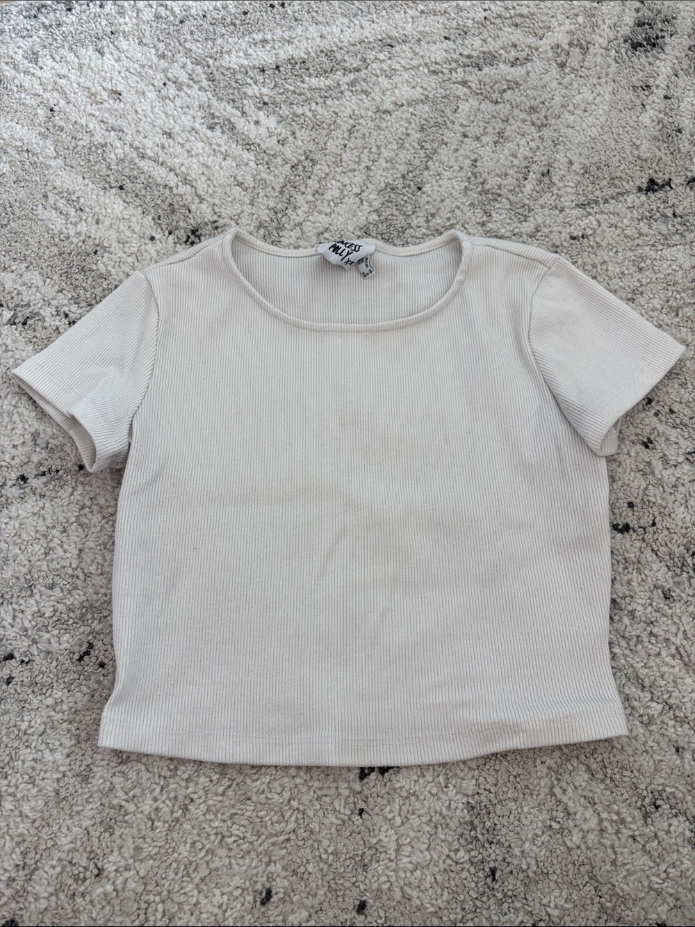 princess polly basic tee crop top